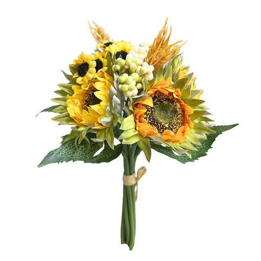 Bringing Sunshine Indoors: Decorate Your Thanksgiving with Artificial Sunflower Arrangements