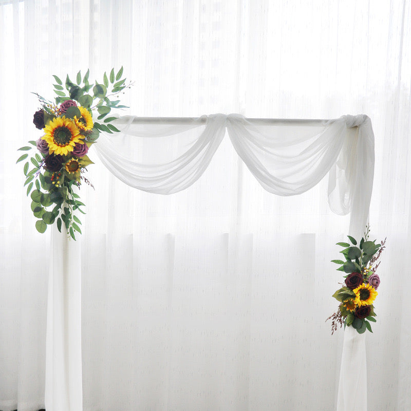 🌻 Sunflower Wedding Arch – A Timeless Symbol of Love & Celebration