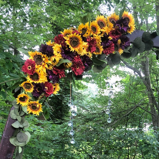 How to Create a Stunning Sunflower Wedding Arch for Your Ceremony