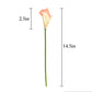 Bunch of 10 Realistic Artificial Calla Lily Flower Stems in Various Colors
