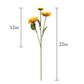 Artificial Sunflower Stems 22inch Tall (Set of 3)