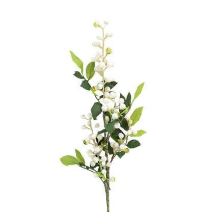 Set of 3 Christmas Berry Artificial Flower Stems in Multiple Colors, 27 Inches Tall