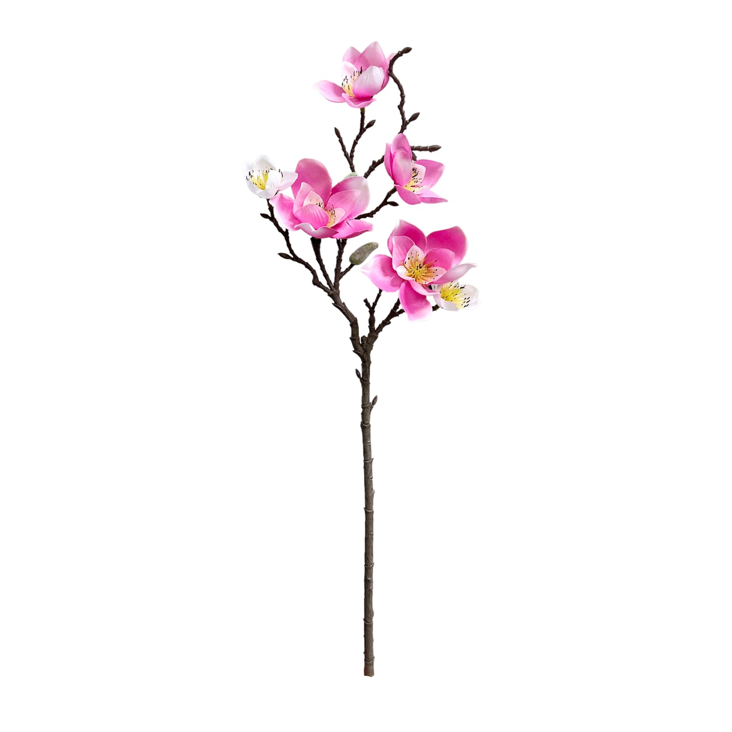 Set of 3 Artificial Magnolia Flower Stems