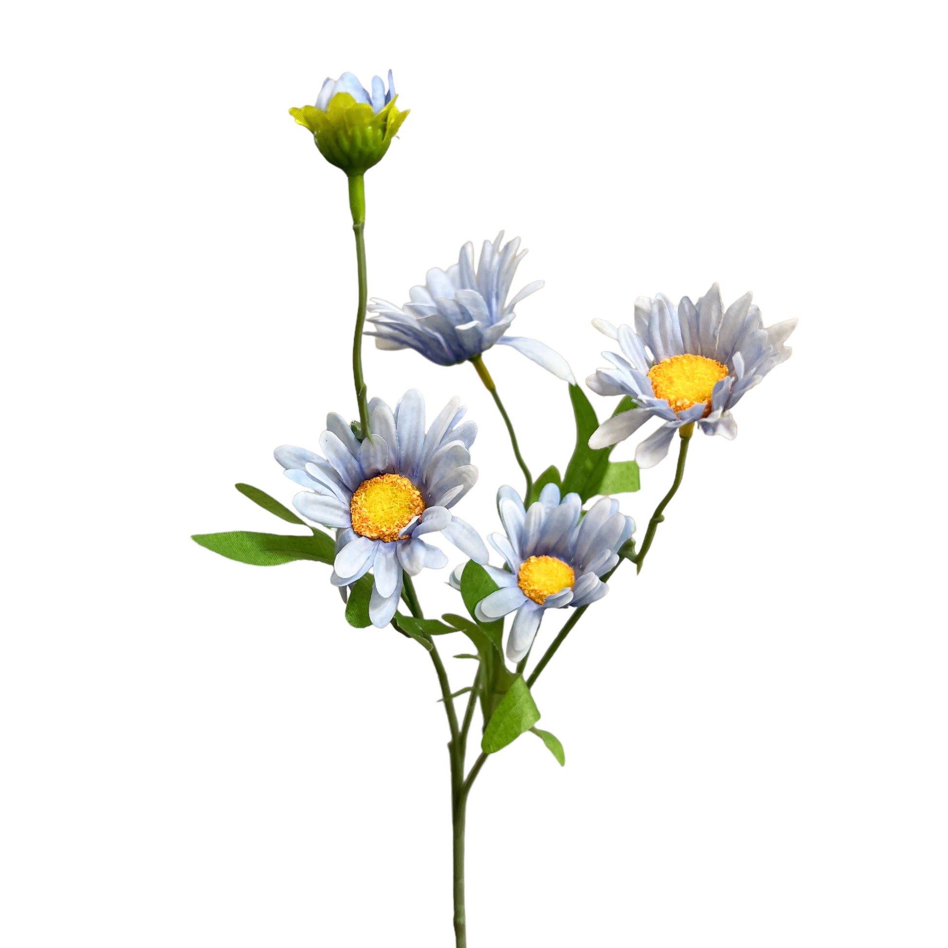 Set of 6 Stems Artificial Chamomile Daisy Flowers
