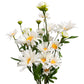 Set of 6 Artificial Wild Chrysanthemum Stems in Multiple Colors