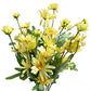 Set of 6 Artificial Wild Chrysanthemum Stems in Multiple Colors