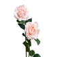 Set of 2 Lifelike Artificial Roses with Long Stems - 30in Tall