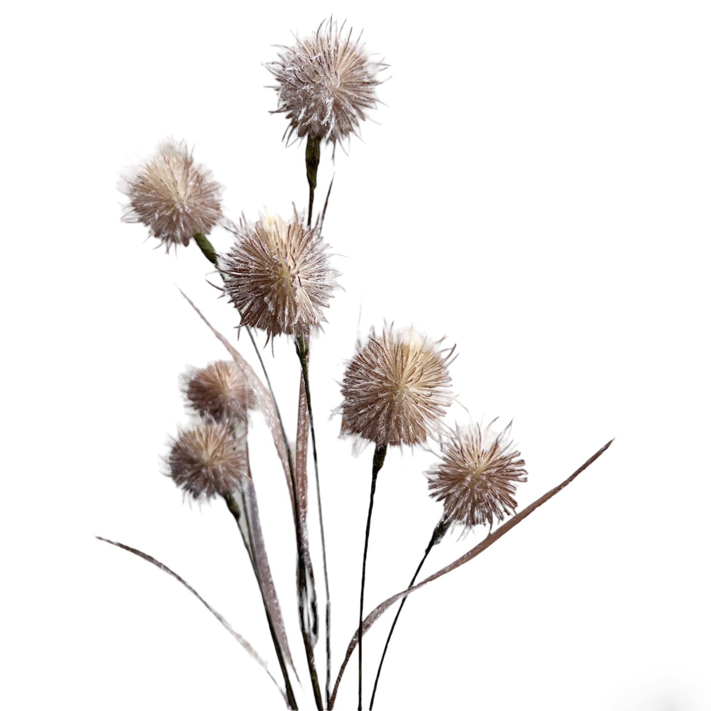 Set of 3 Long-Stemmed Artificial Dandelion Flowers