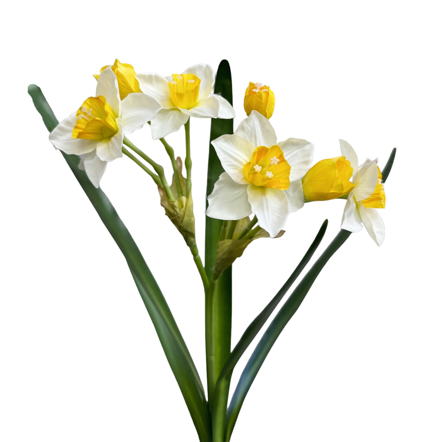 Flexible Artificial Daffodil Stem, 22 Inches