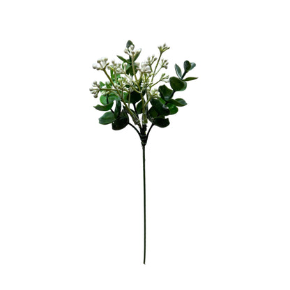 Set of 6 Bendable Stem Eucalyptus Greenery Picks - 10" Tall