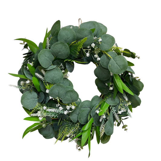 Artificial Eucalyptus Wreath