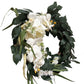 Artificial Orchids & Banyan Leaf Wreath