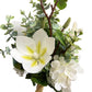 Artificial Magnolia Hydrangea Flower Bouquet Floral Arrangement Home Decorations