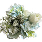 Artificial Pale Green Rose Pomander Bouquet Arrangement