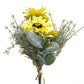 Artificial Sunflower and Lavender Bouquet Arrangement