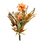 Artificial Autumn Bouquet Arrangement with Dahlia Rosemary and Eucalyptus