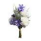 Sophisticated Carnation and Tulip Floral Arrangement in Lavender & White