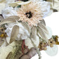 Wedding Arch Floral Decor Set - Ivory Elegance, Large & Small