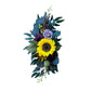 Luxurious Artificial Sunflower Arch Flower Set (2-Piece) - Perfect for Weddings and Home Decor