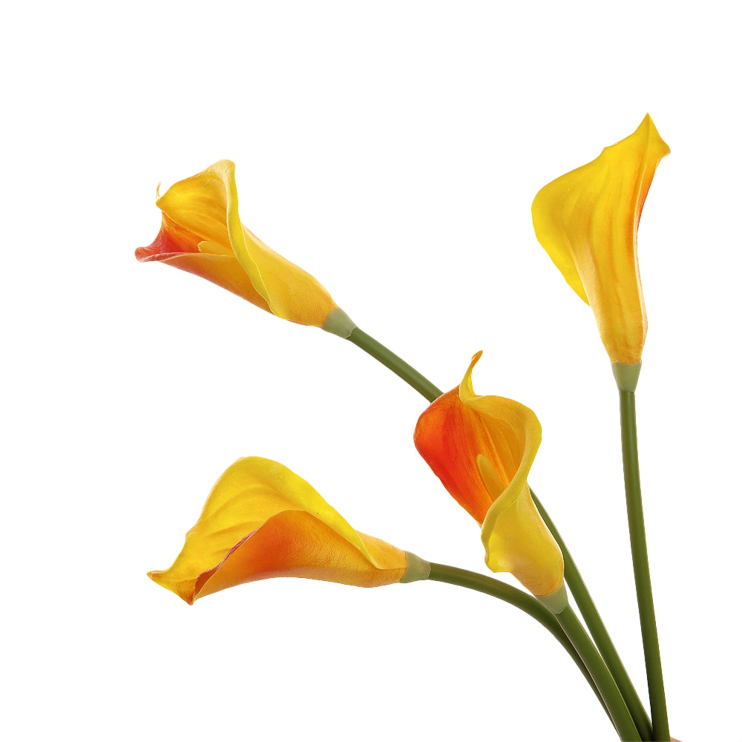 26 inch Tall Artificial Calla lily Flower Stems (Set of 3)