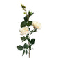 Set of 3 Artificial Rose Flower Stems, 36 inches Tall