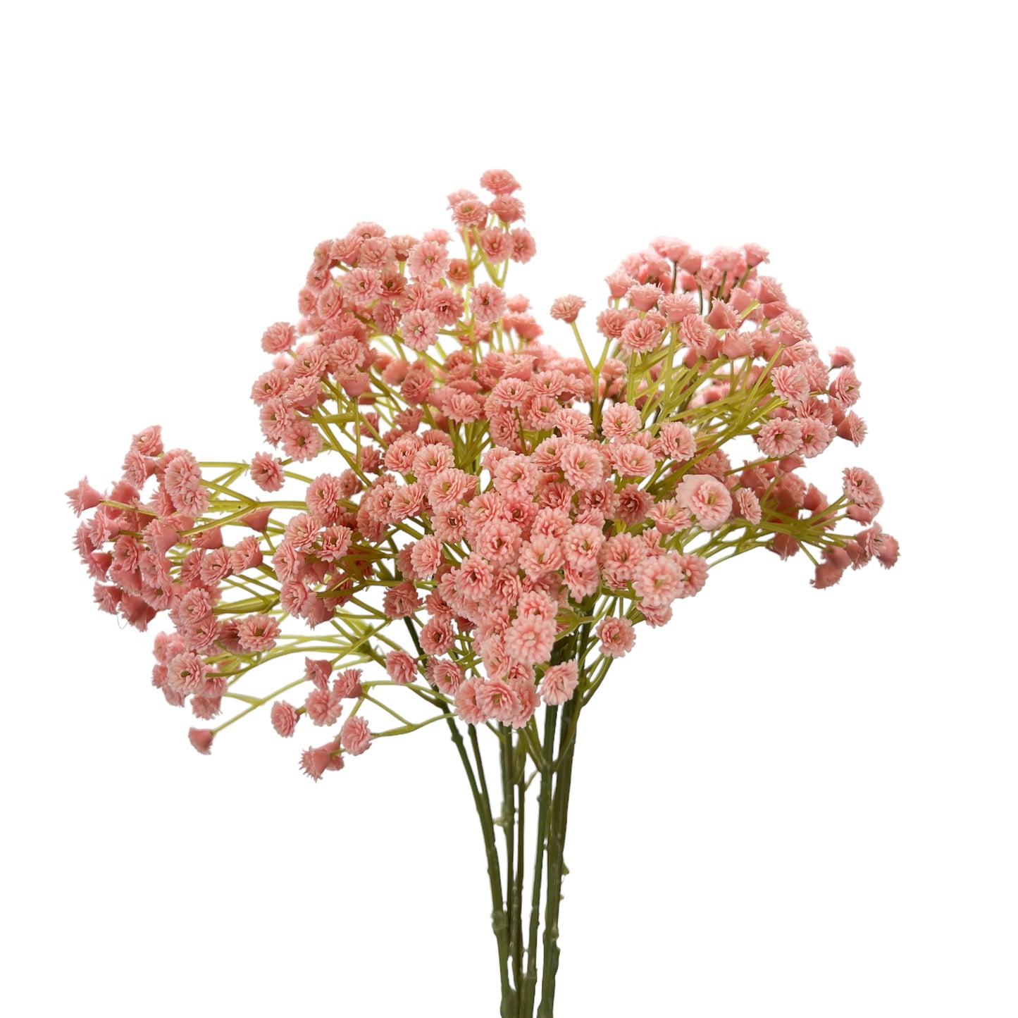 Set of 6 Artificial Baby's Breath Stems, 25 Inches Tall