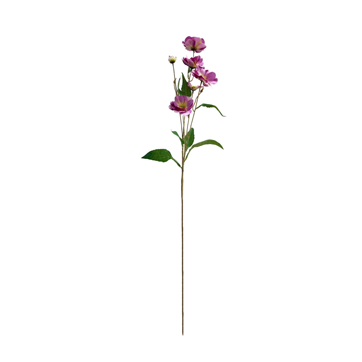 Set of 3 Artificial Butterfly Ranunculus Stems 30 Inches Tall