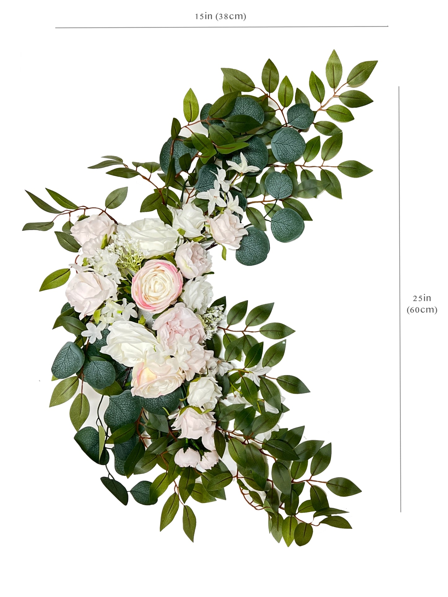 Artificial Rose Wedding Arch Decor Set - Lifelike Elegance for a Romantic Atmosphere