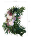 Wedding Arch Decor - Artificial Colorful Rose Flowers (Set of 2)