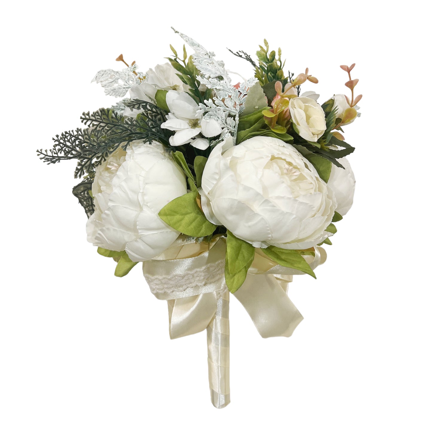Exquisite Artificial Peony Wedding Bouquet for Bride and Bridesmaid