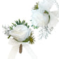Artificial Rose Corsage and Boutonniere